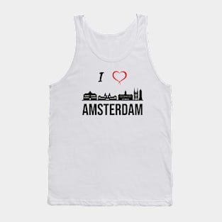 I love Amsterdam, Holland Tank Top